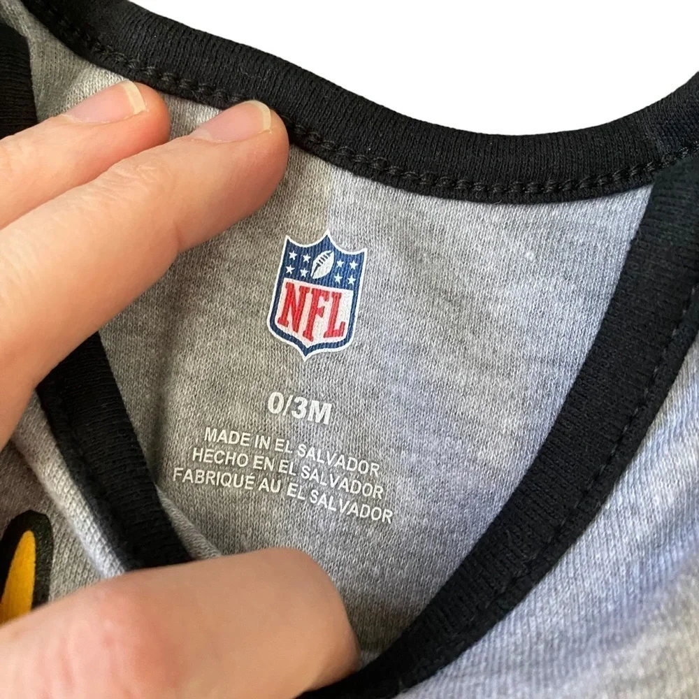 NFL New Orleans Saints Football Onesie Size 0-3 months